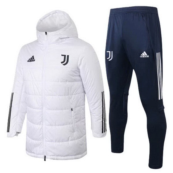 Chaqueta Abajo Juventus Conjunto Completo 2020 2021 Blanco